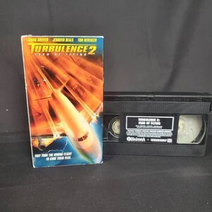Turbulence 2: Fear of Flying (1999) VHS Action/Action/Adventure